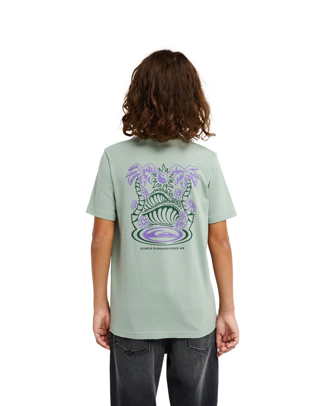 Camiseta de manga corta FUSION Verde Niño 2/4