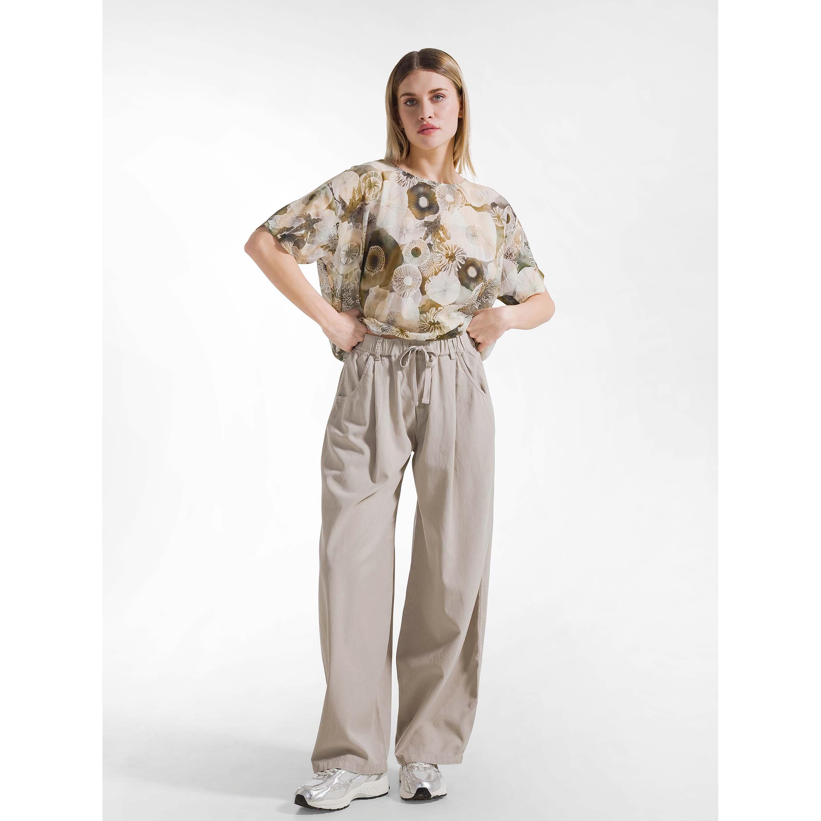 Canotta Deha Allover Cotton Muslin Top Donna 5/5