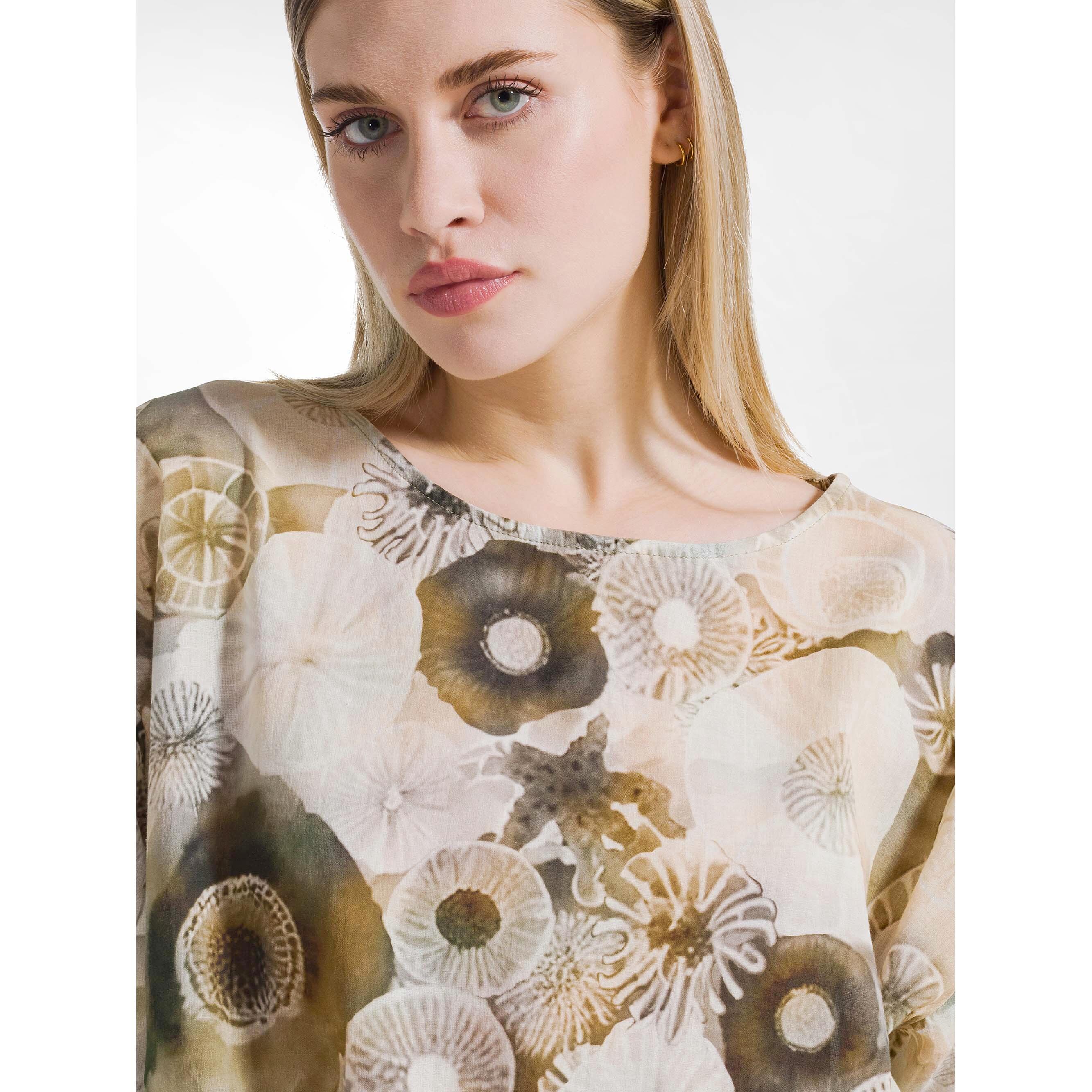 Canotta Deha Allover Cotton Muslin Top Donna 4/5