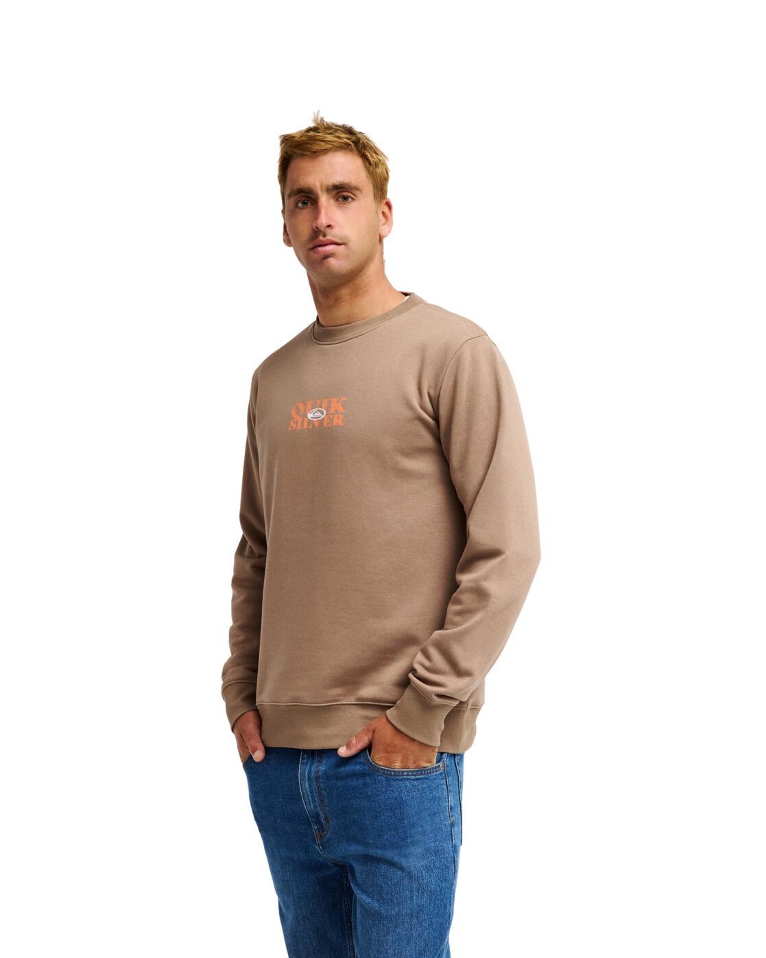 Sweater TRUE Braun Heren 3/4