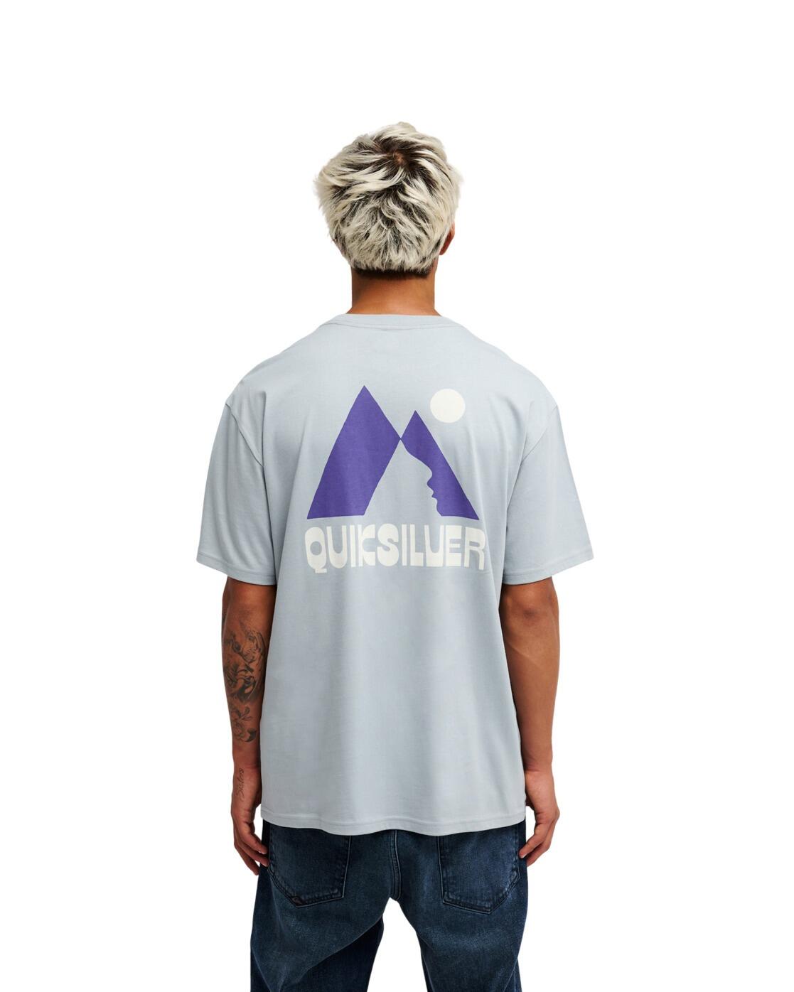 T-shirt met korte mouwen PEAK Grau Heren 2/4