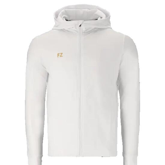 Veste - badminton - homme - coupe slim, poches zippées - Abercorn - blanc