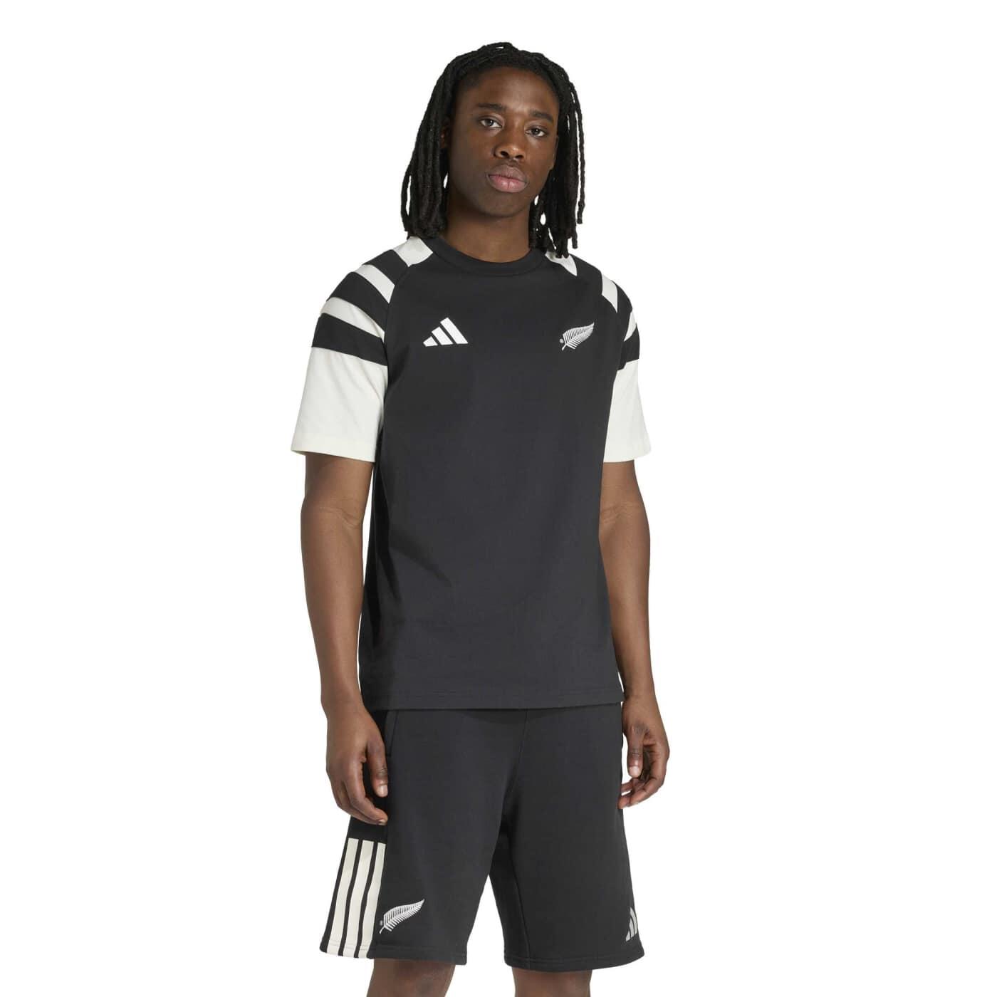 Camiseta Nueva Zelanda Rugby Leisurewear Adidas All Blacks 3/7