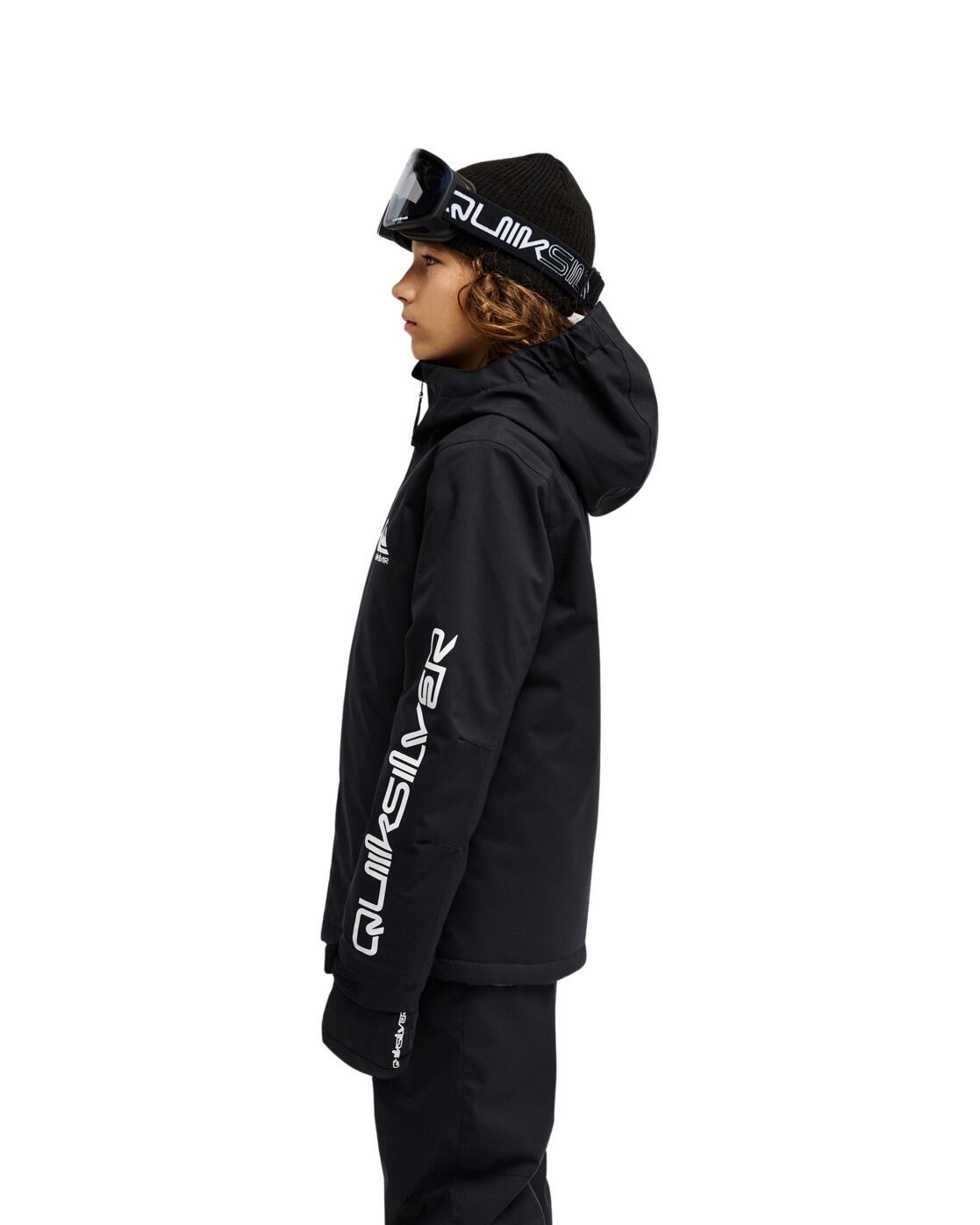 Chaqueta técnica de snow MISSION SOLID 10K Negro Niño 4/4
