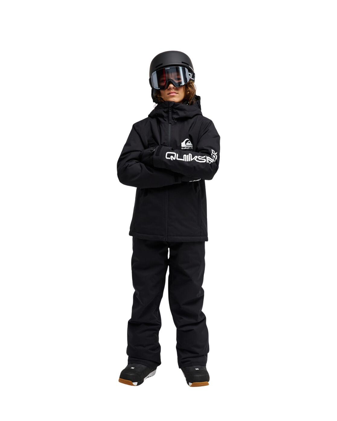 Chaqueta técnica de snow MISSION SOLID 10K Negro Niño 3/4