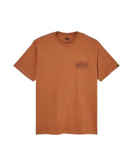 T-Shirt manches courtes EV SURF GARAGE Marron Homme