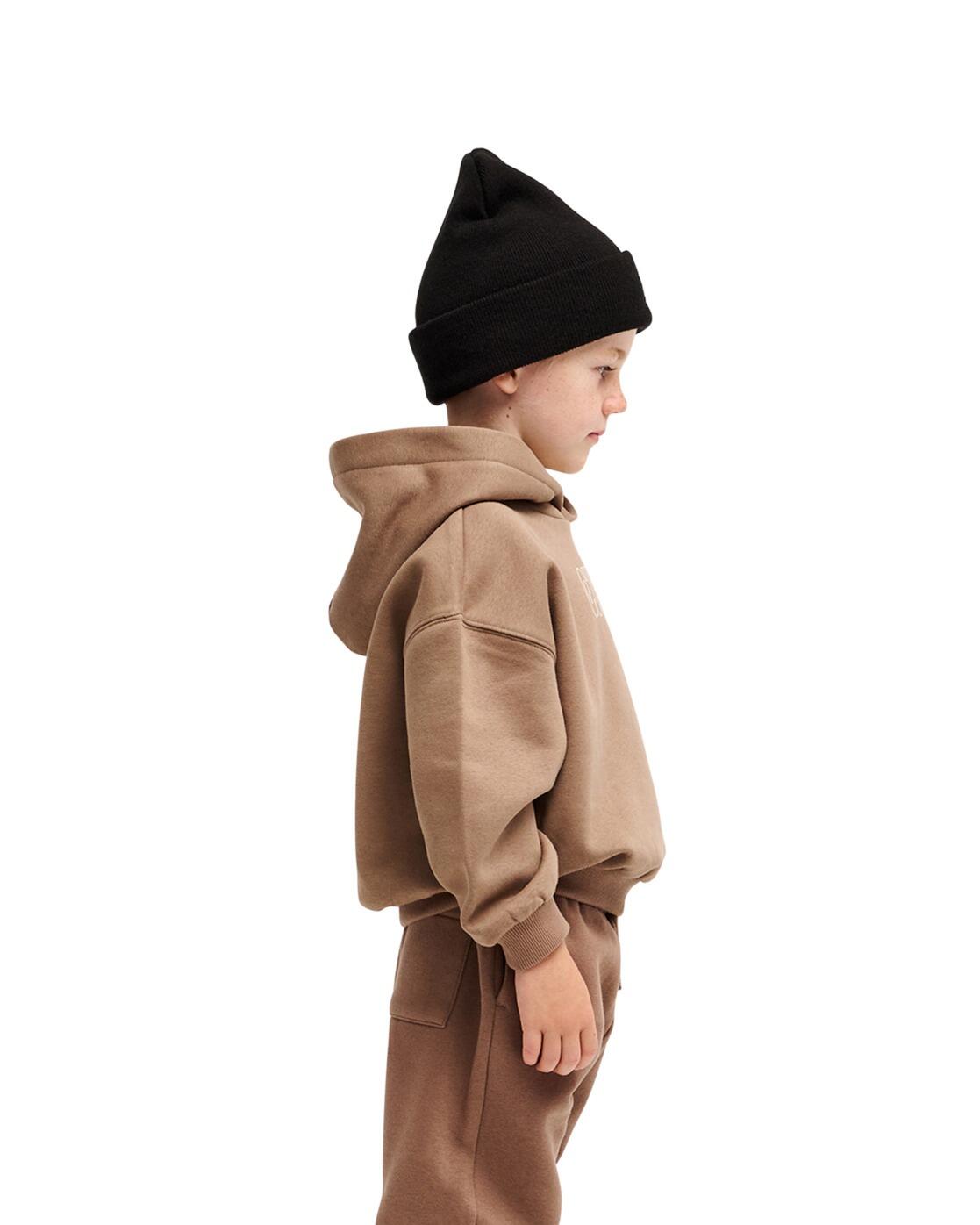 Hoodie TRICKS Braun Jongens 2-7 4/4