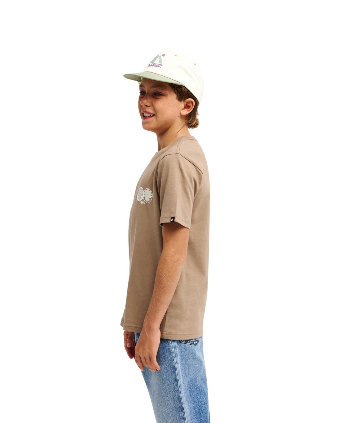 Camiseta de manga corta BALANCE Marrón Niño 3/4