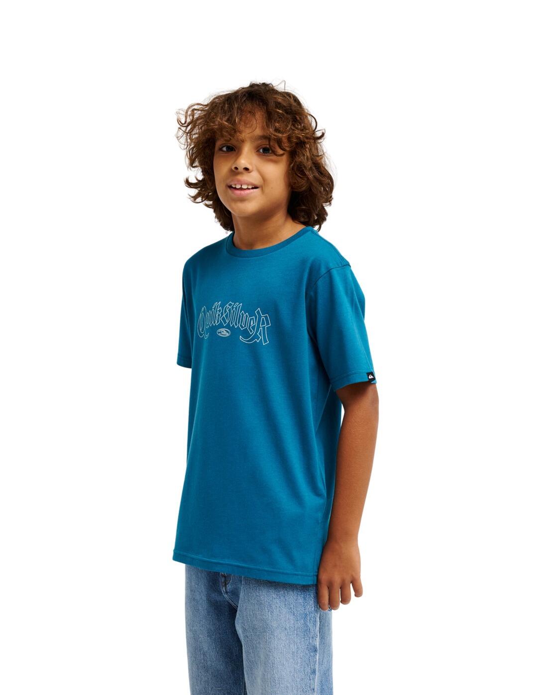 Camiseta de manga corta DANG Azul Niño 3/4