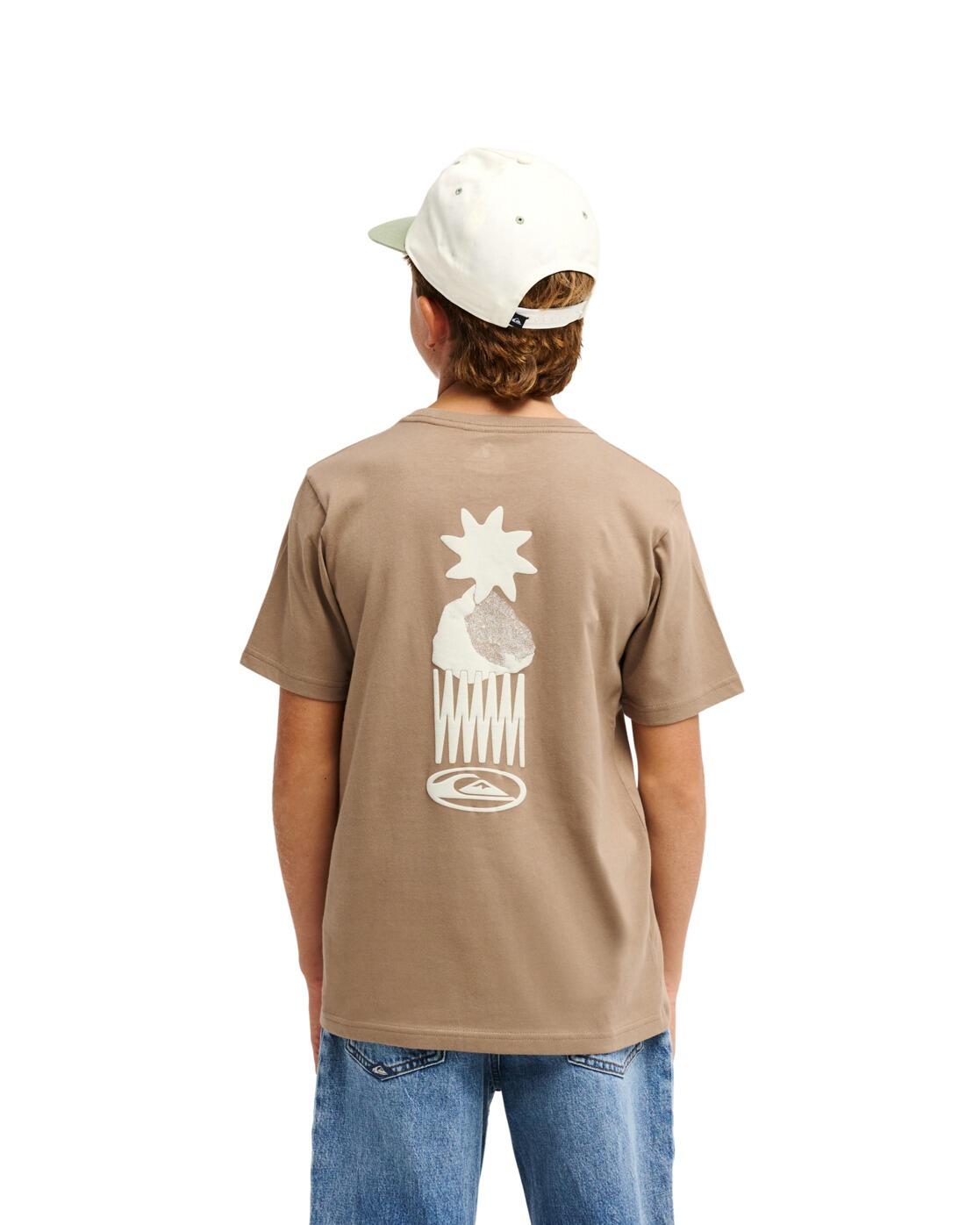 Camiseta de manga corta BALANCE Marrón Niño 2/4
