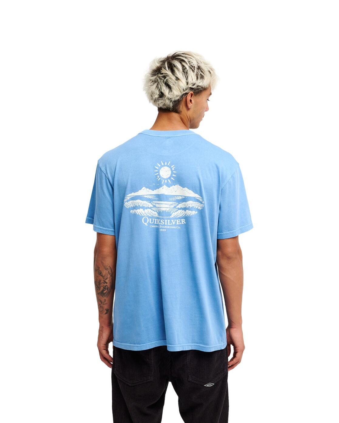 T-shirt met korte mouwen EVO NEON BLUE Blau Heren 2/4