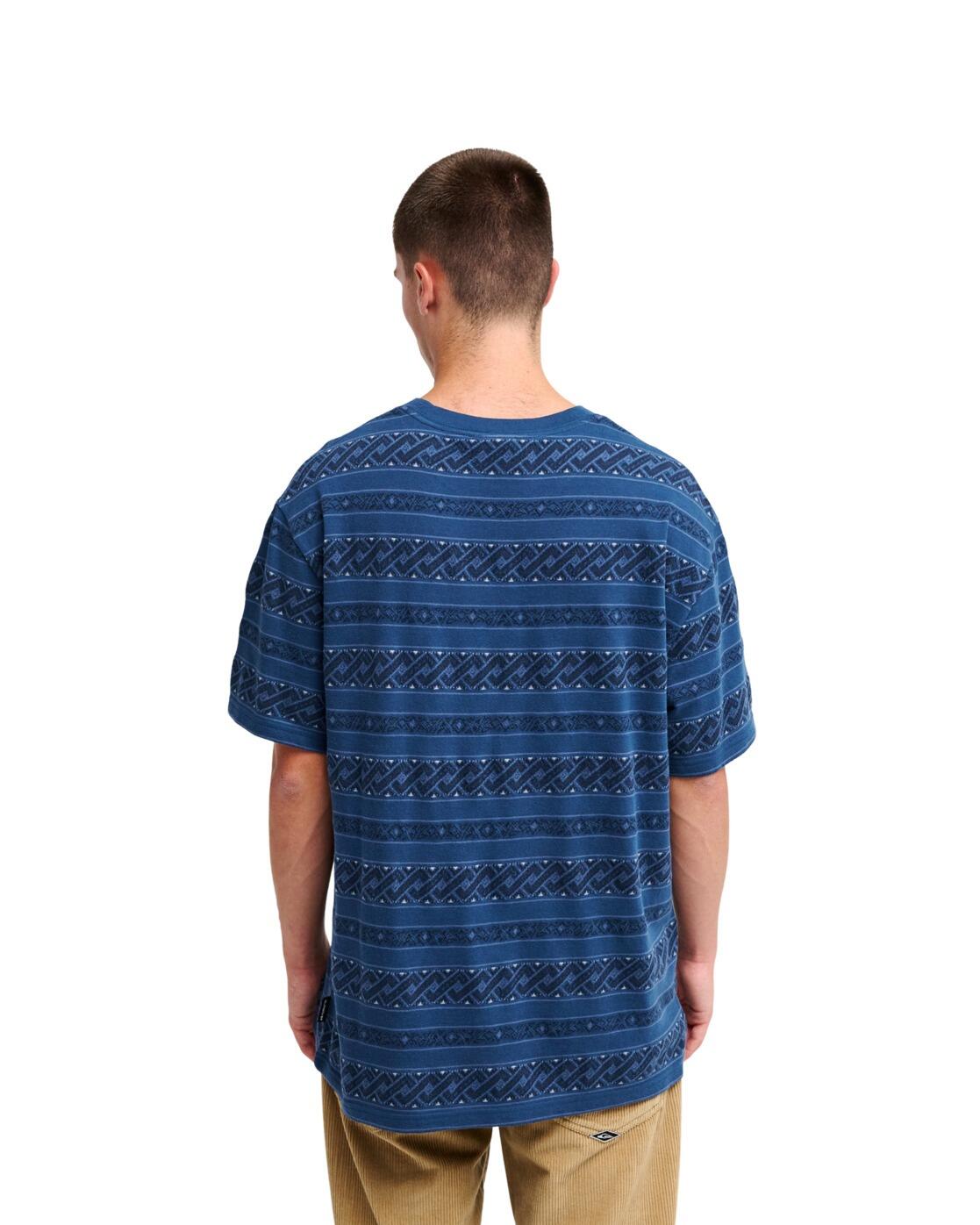 Camiseta de manga corta BIRDWOOD JACQUARD Azul Hombre 2/4