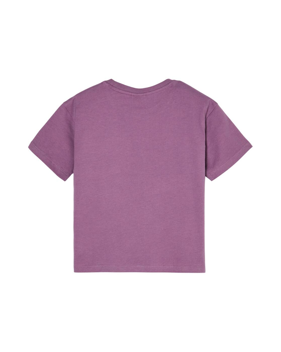 T-shirt met korte mouwen TRUCKS Lila Jongens 2-7 4/4