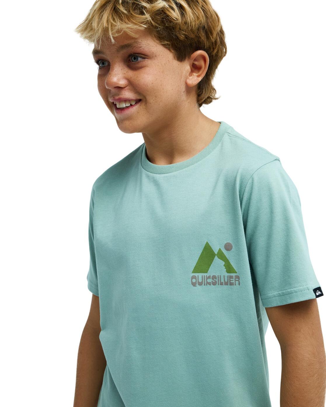 T-shirt met korte mouwen PEAK Grün Jongens 8-16 4/4