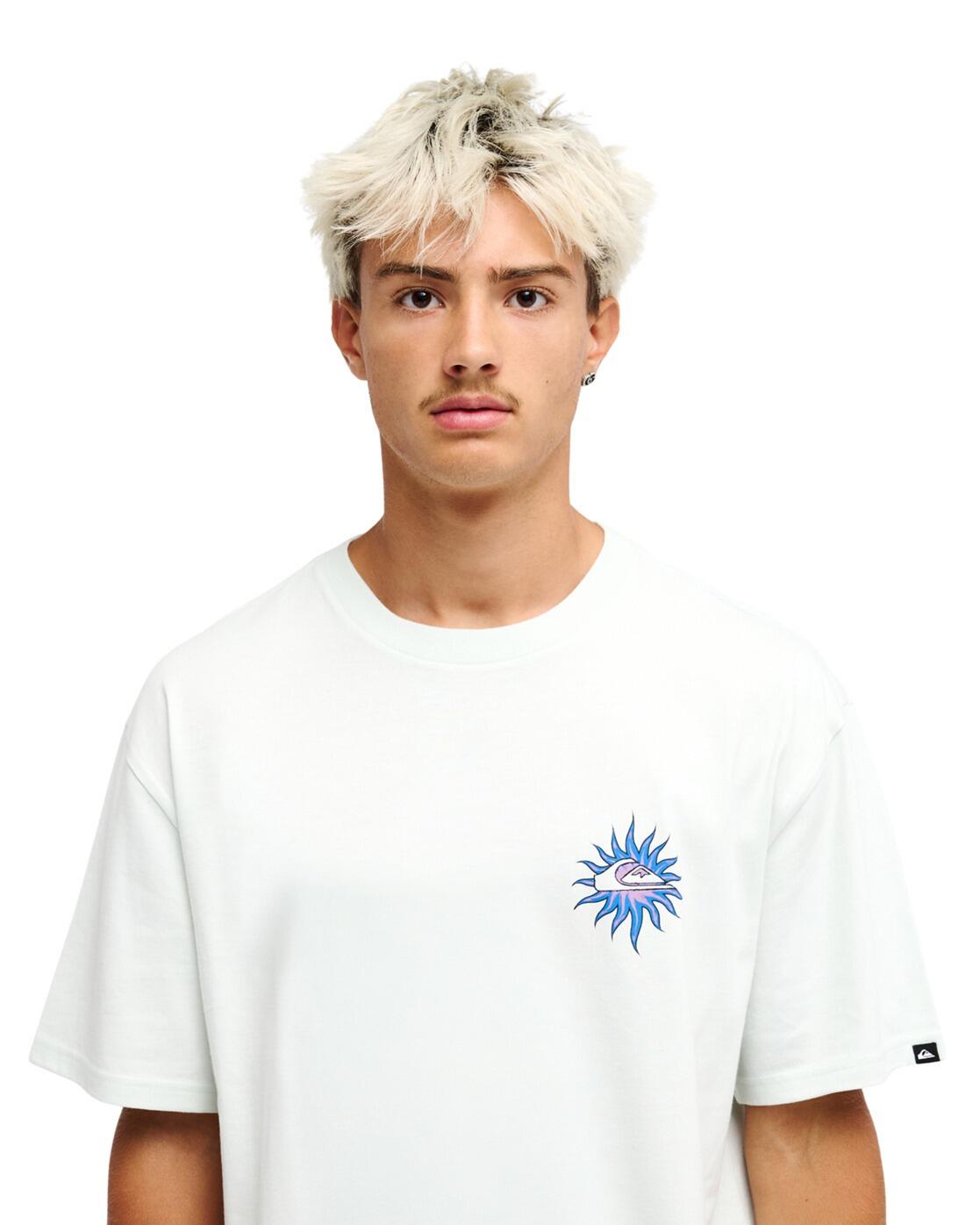 T-shirt met korte mouwen FLOW Blau Heren 4/4