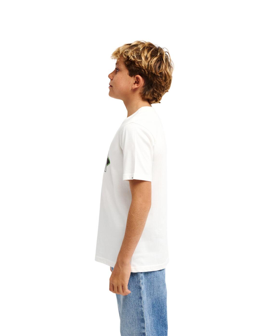 T-shirt met korte mouwen LOSANGE Weiss Jongens 8-16 3/4