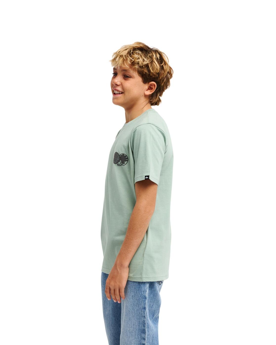 T-shirt met korte mouwen BALANCE Grün Jongens 8-16 3/4
