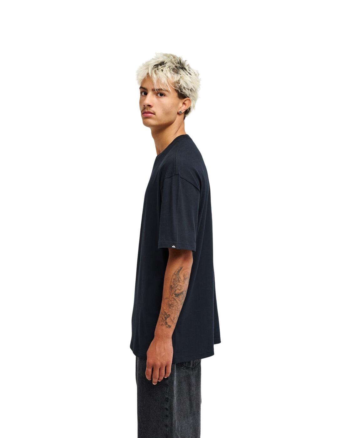 T-shirt met korte mouwen DISK Schwarz Heren 3/4