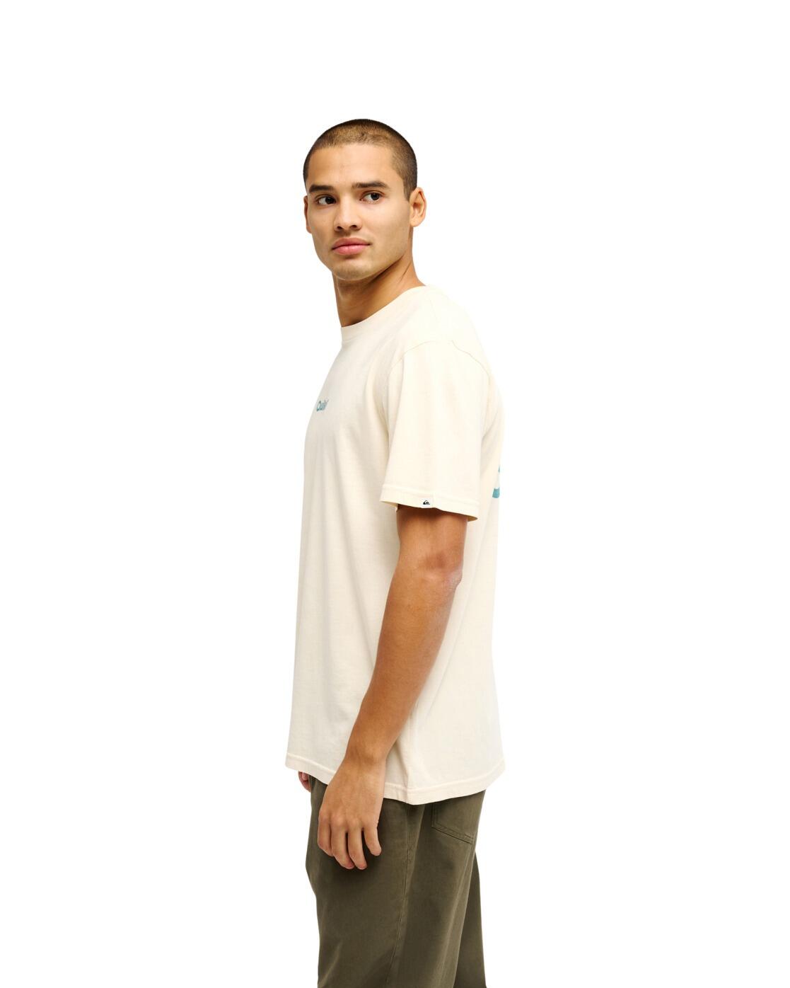 T-shirt met korte mouwen EVO RAYS Beige Heren 3/4