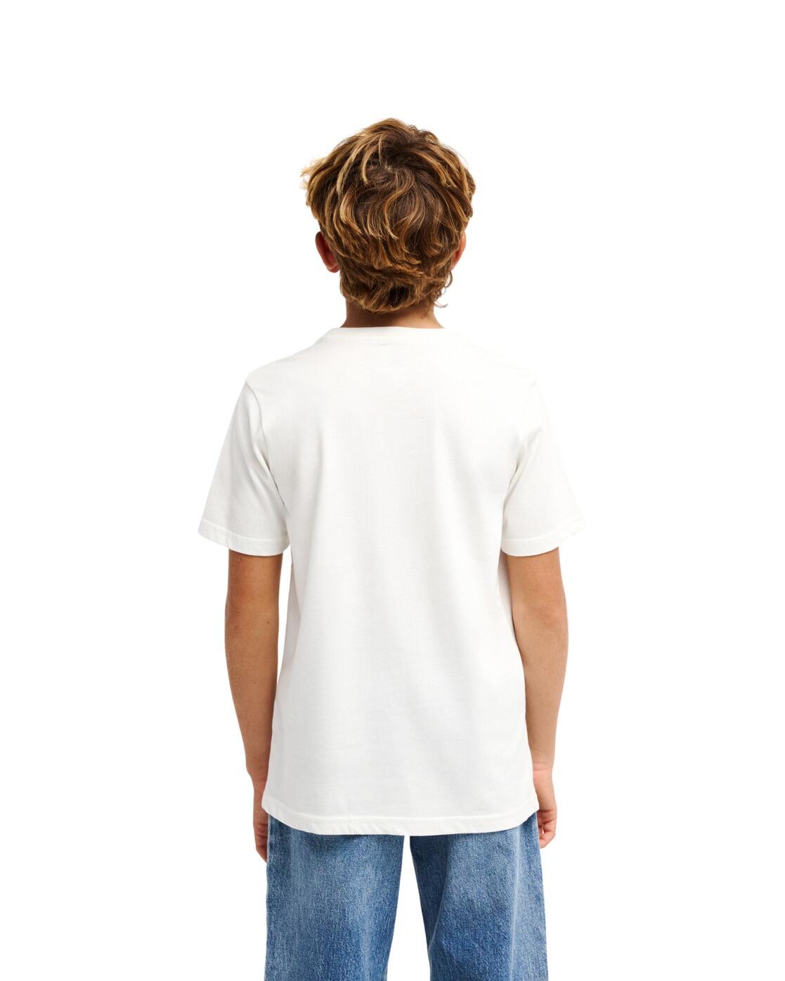 T-shirt met korte mouwen LOSANGE Weiss Jongens 8-16 2/4