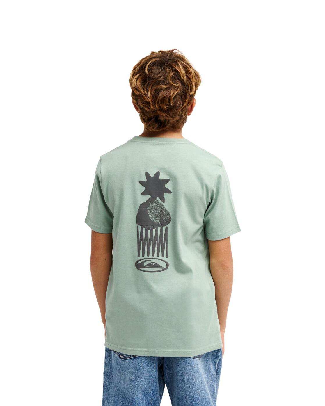 T-shirt met korte mouwen BALANCE Grün Jongens 8-16 2/4