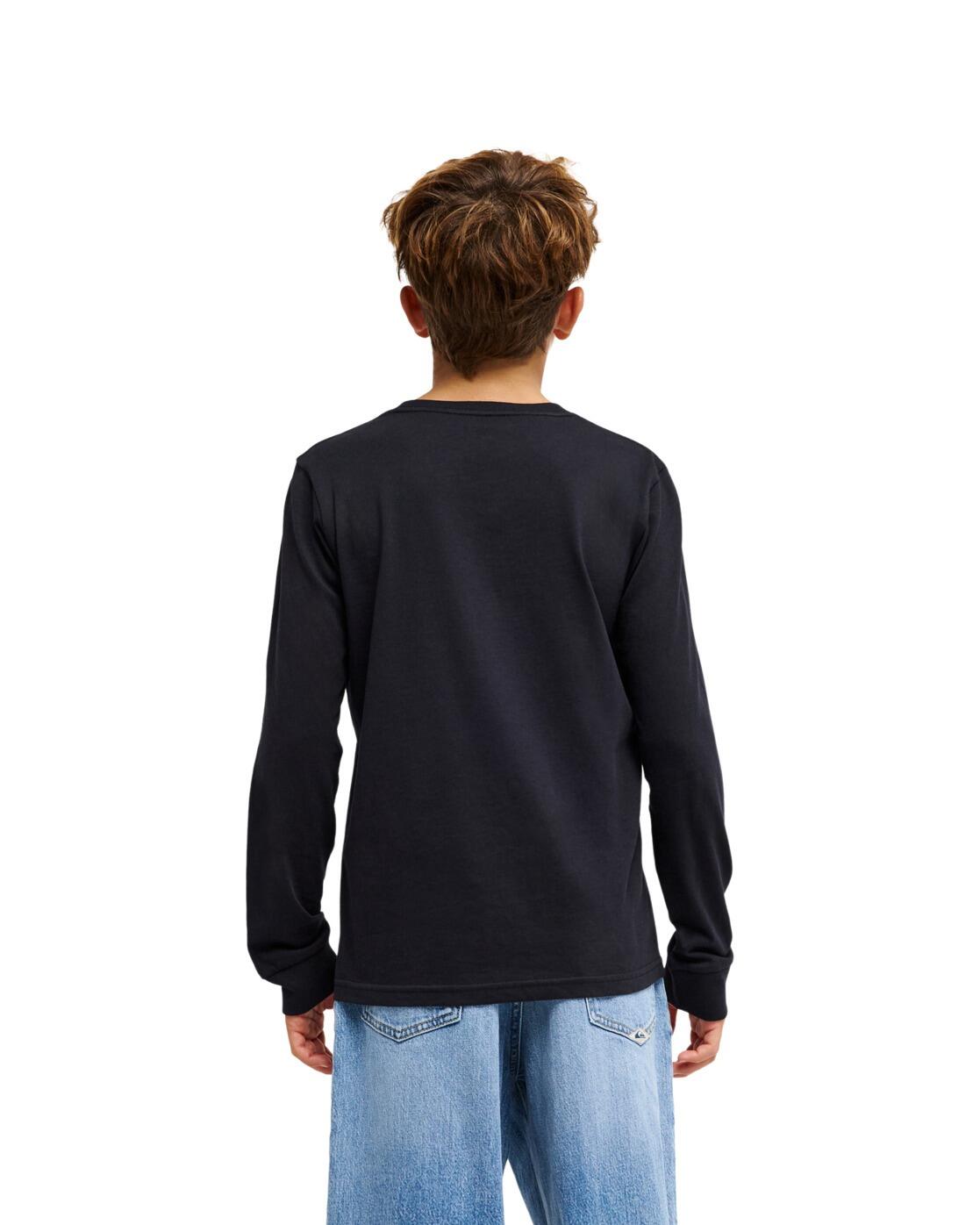 Camiseta de manga larga FISHING Negro Niño 2/4