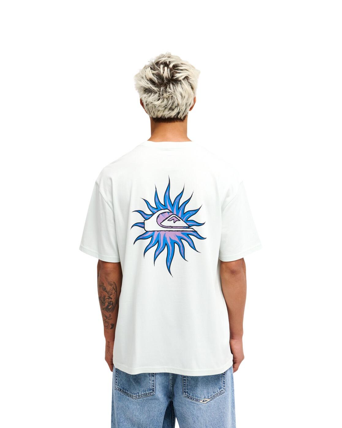 T-shirt met korte mouwen FLOW Blau Heren 2/4