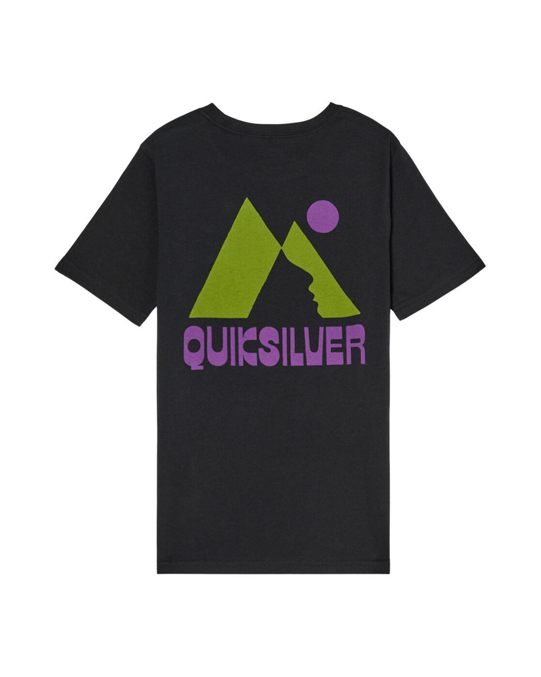 Camiseta de manga corta PEAK Negro Niño 2/4
