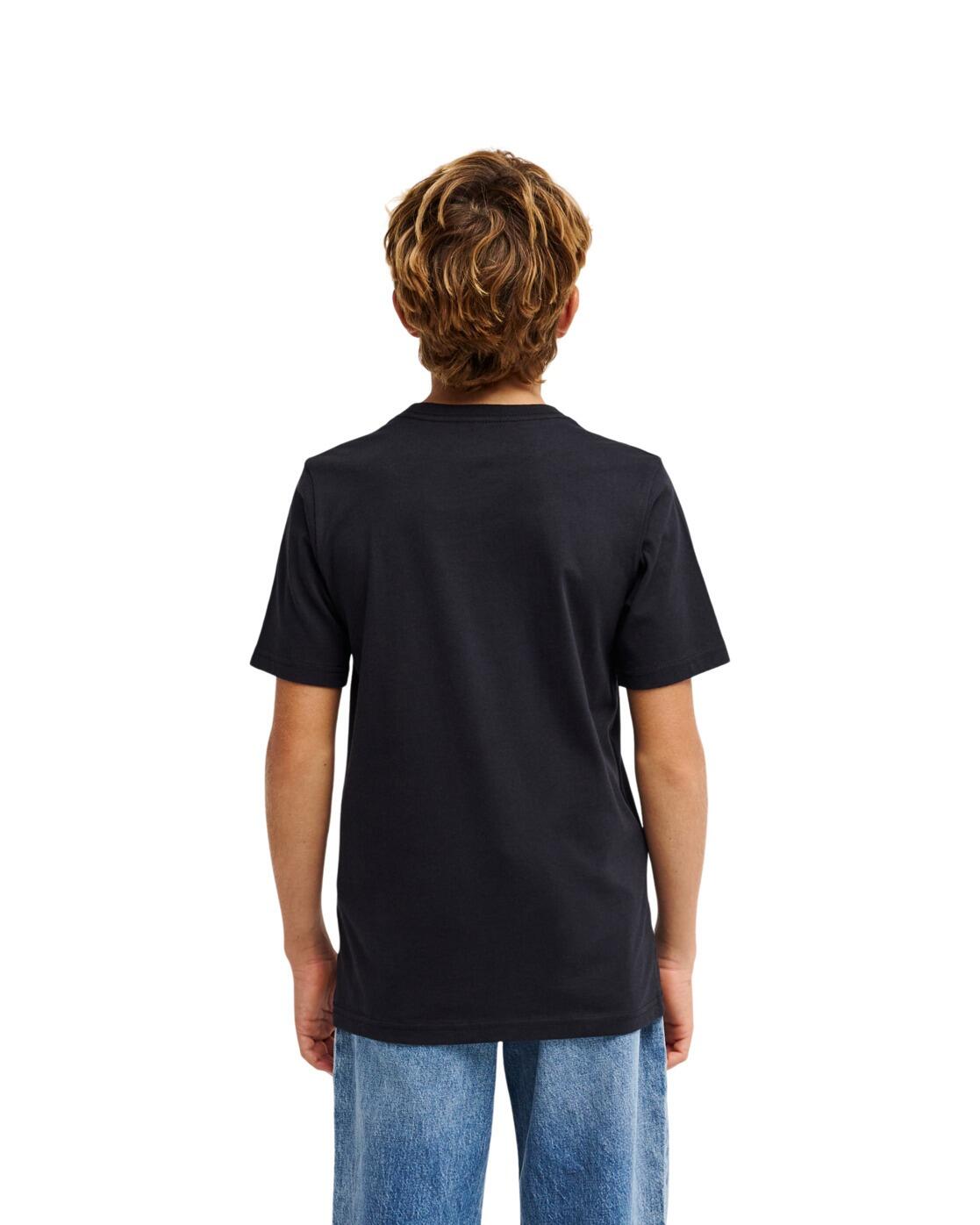 T-shirt met korte mouwen LOSANGE Schwarz Jongens 8-16 2/4