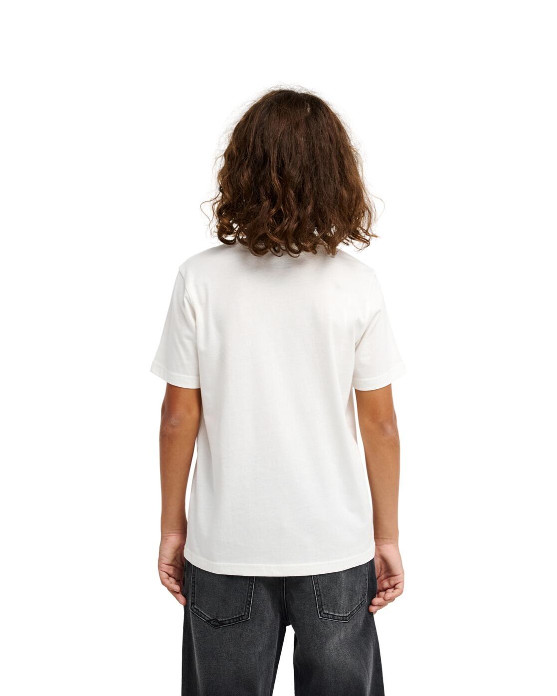 T-Shirt PARADISE POINT Y Weiss Junge 2/4