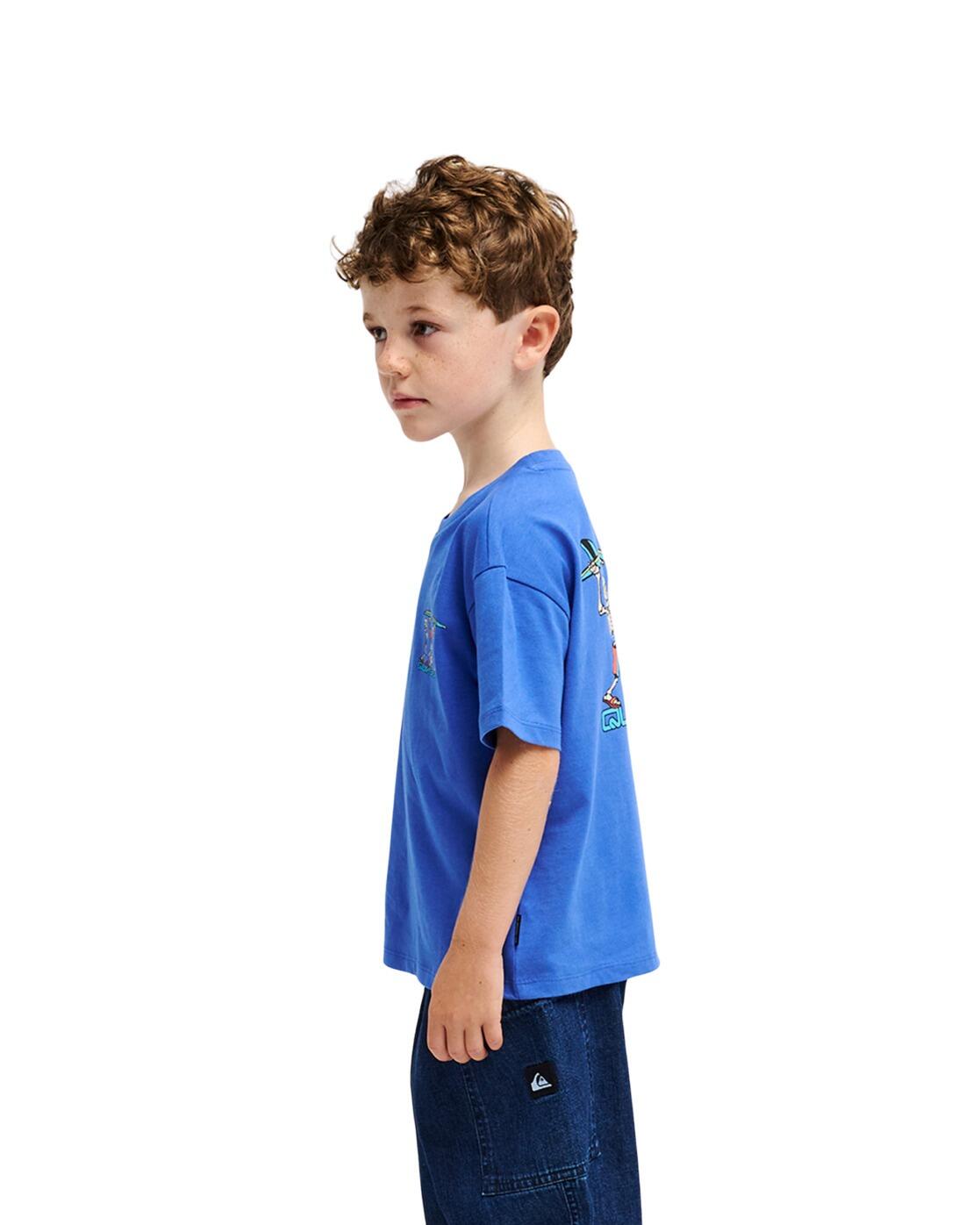 Camiseta de manga corta TRUCKS Azul Niño 4/4
