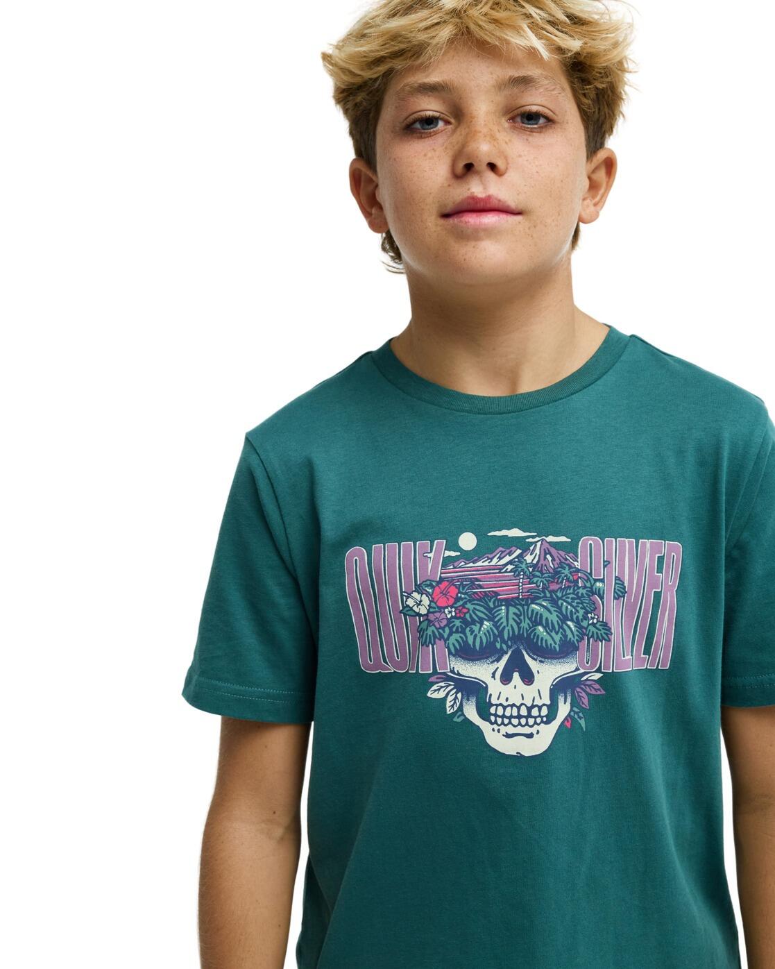 Camiseta de manga corta PARADISE POINT Y Verde Niño 4/4