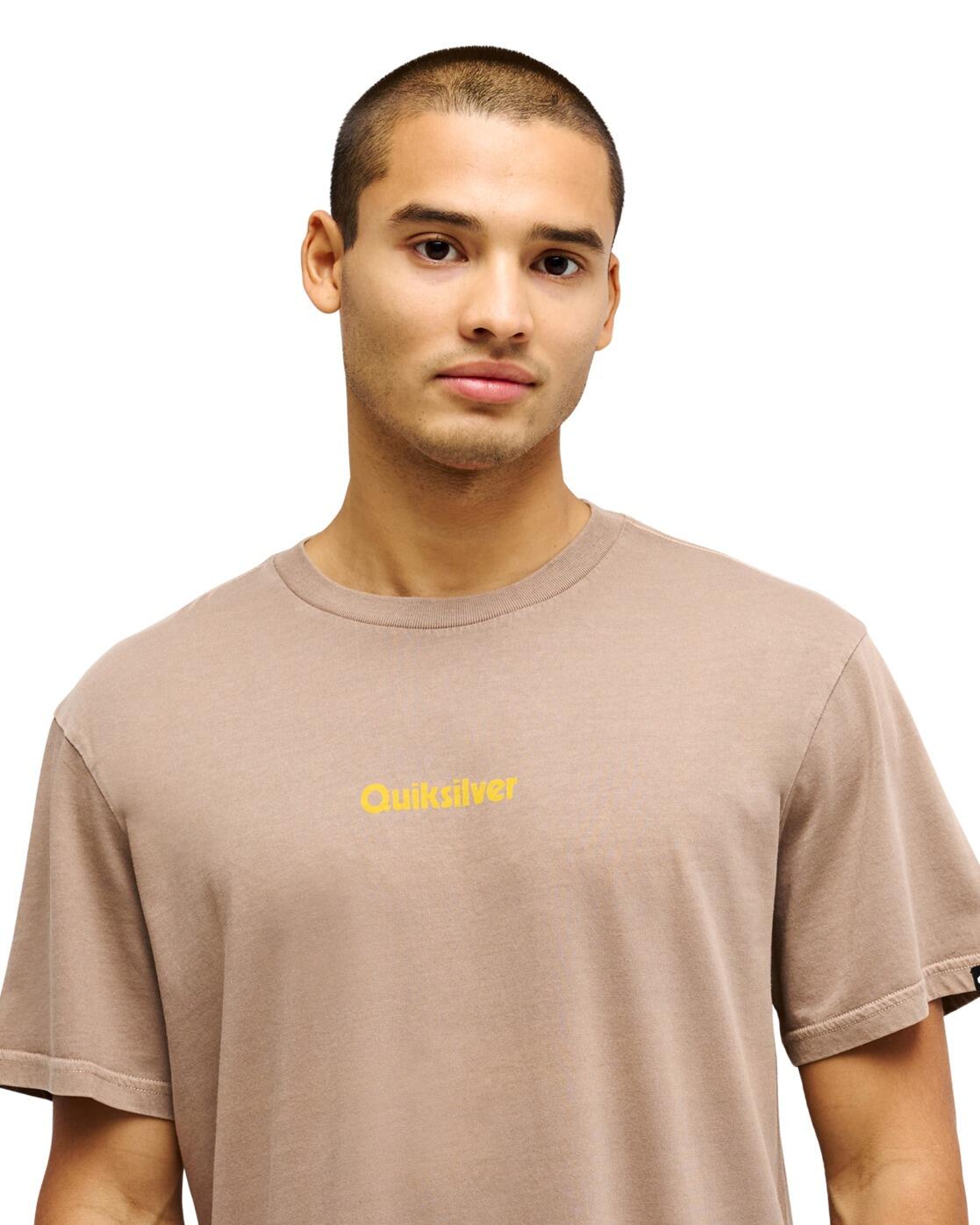 Camiseta de manga corta EVO RAYS Marrón Hombre 4/4