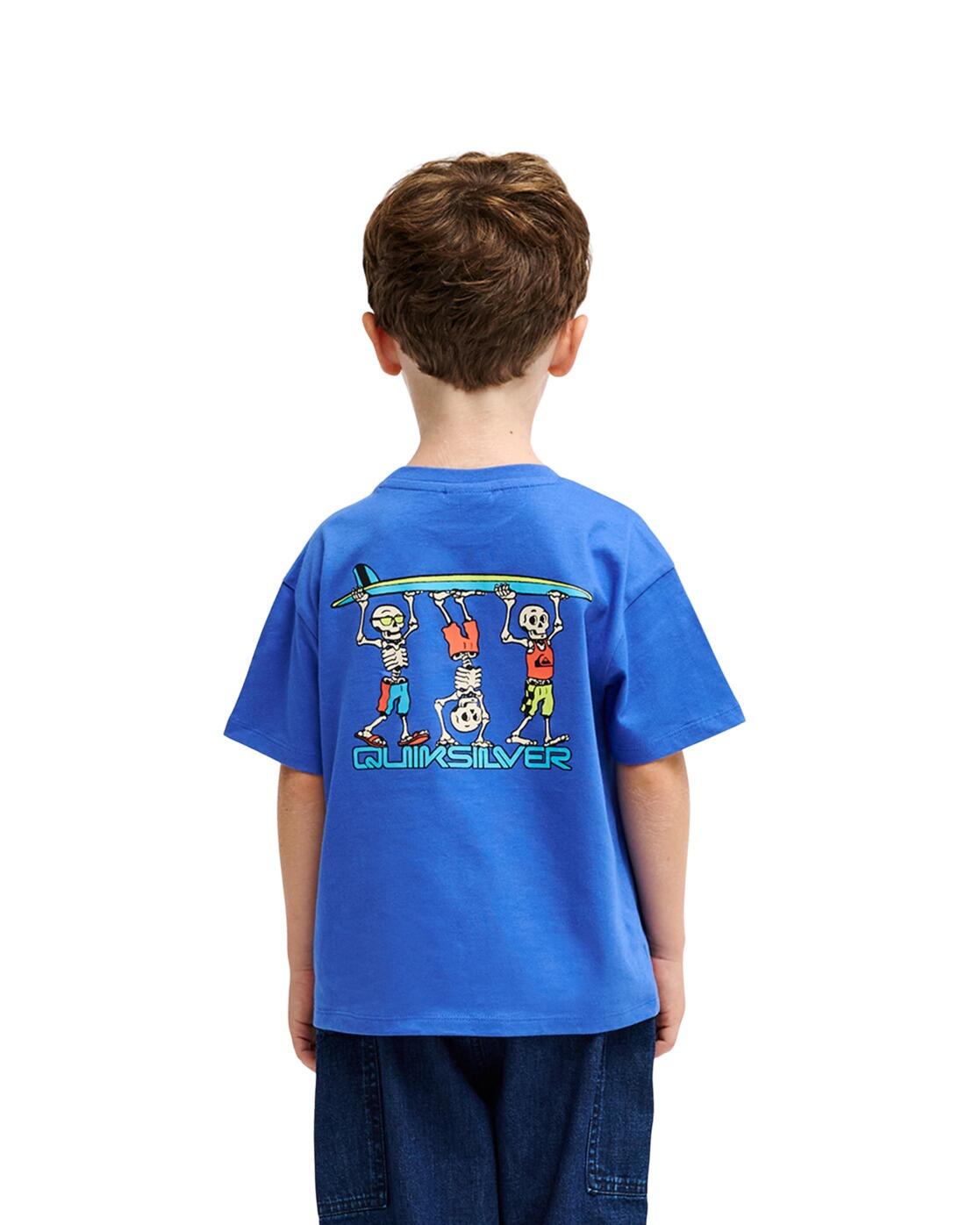 Camiseta de manga corta TRUCKS Azul Niño 2/4