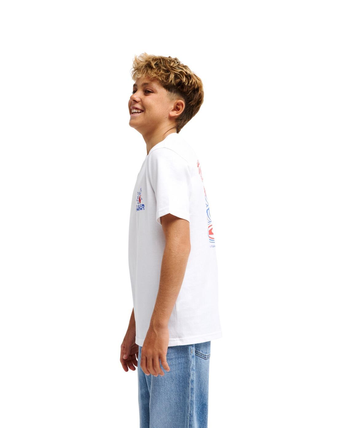 T-shirt met korte mouwen FUSION Weiss Jongens 8-16 3/4