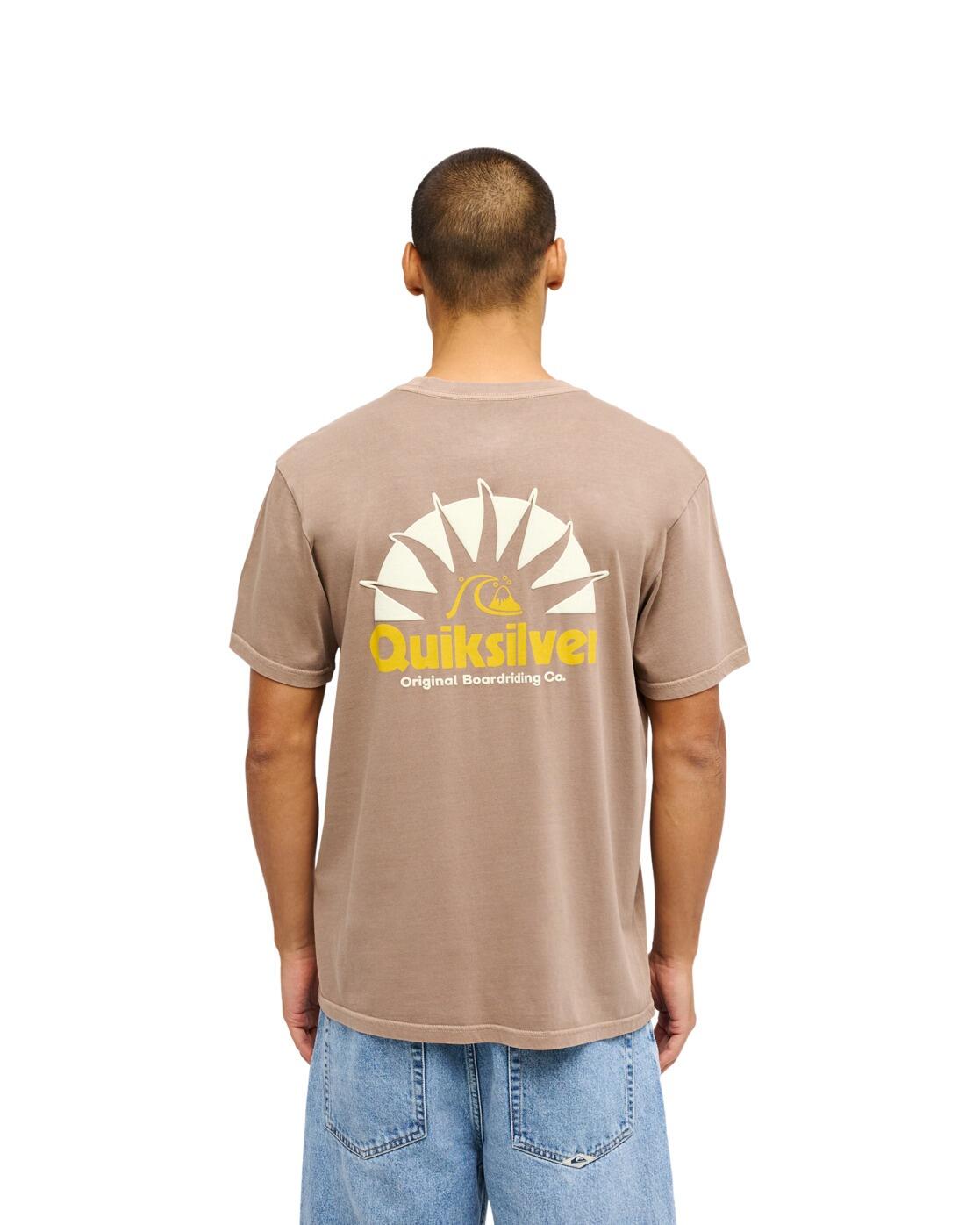 Camiseta de manga corta EVO RAYS Marrón Hombre 2/4
