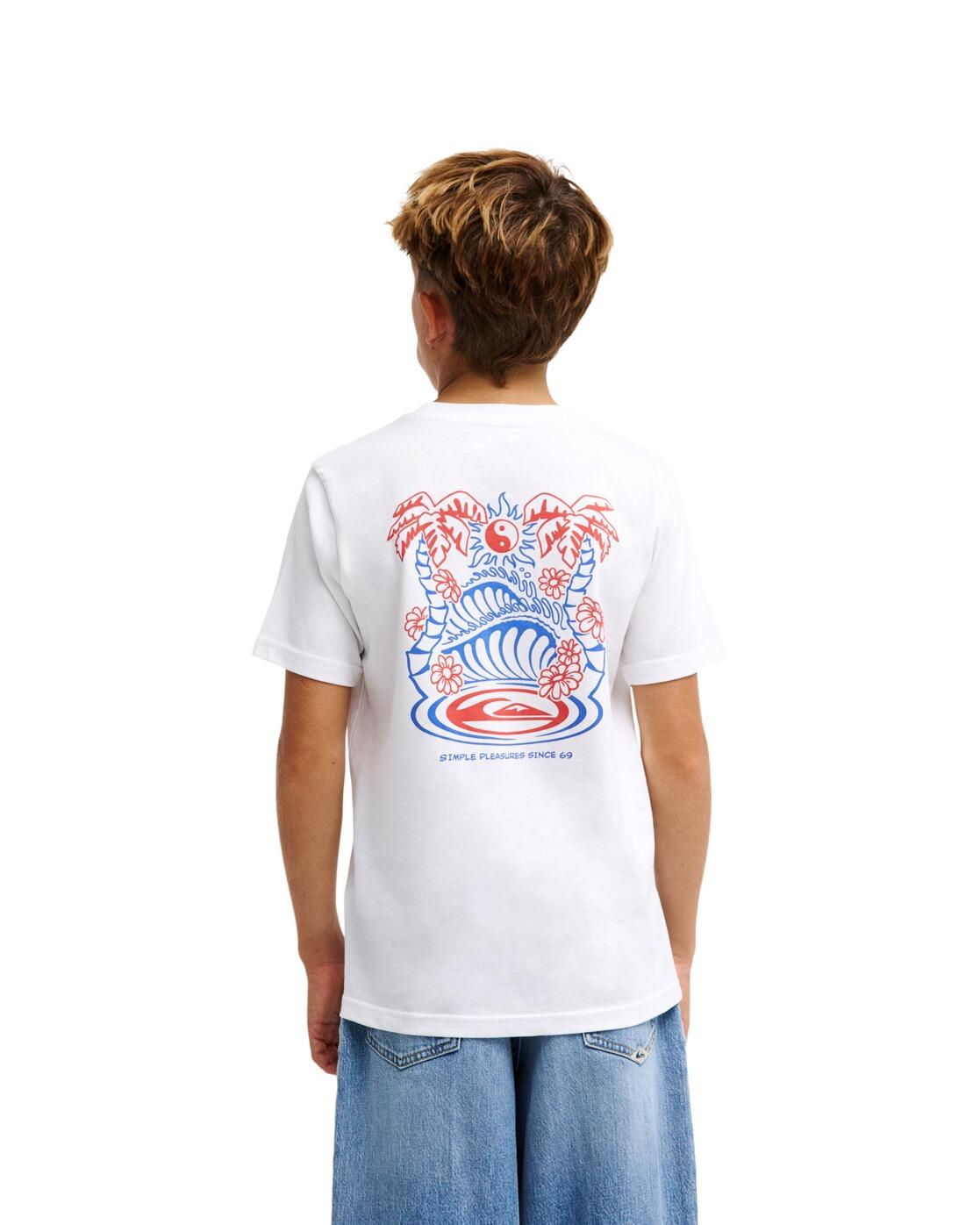 T-shirt met korte mouwen FUSION Weiss Jongens 8-16 2/4