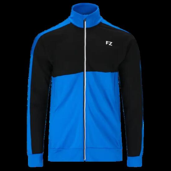Veste - Badminton - Hommes - zip, ajustée, tissu technique - bleu