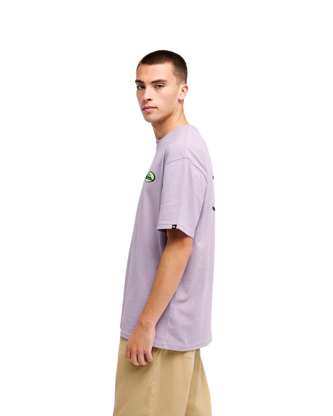 T-shirt met korte mouwen HARBOR Lila Heren 3/4