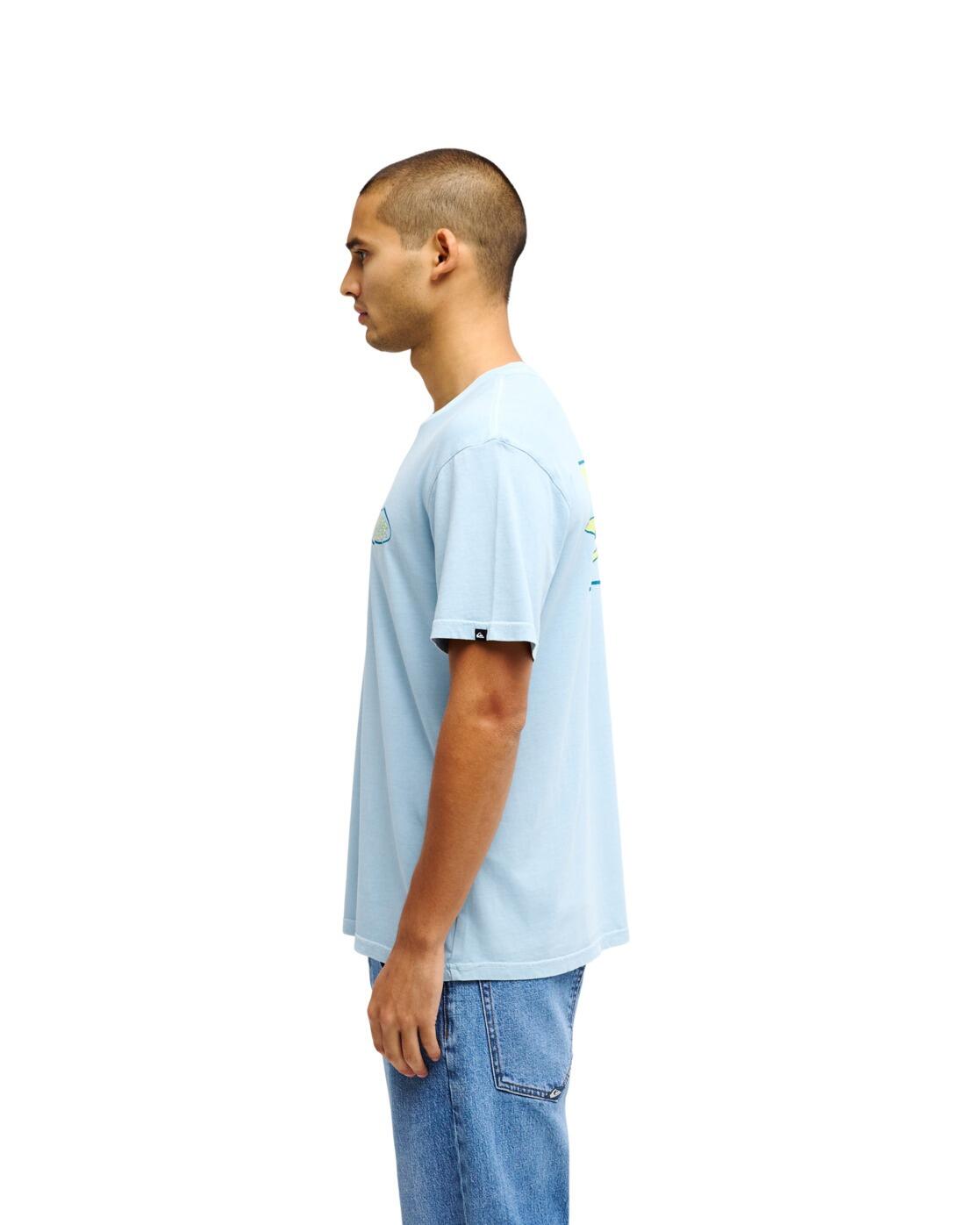 Camiseta de manga corta EVO SWELL SQUAD Azul Hombre 3/4