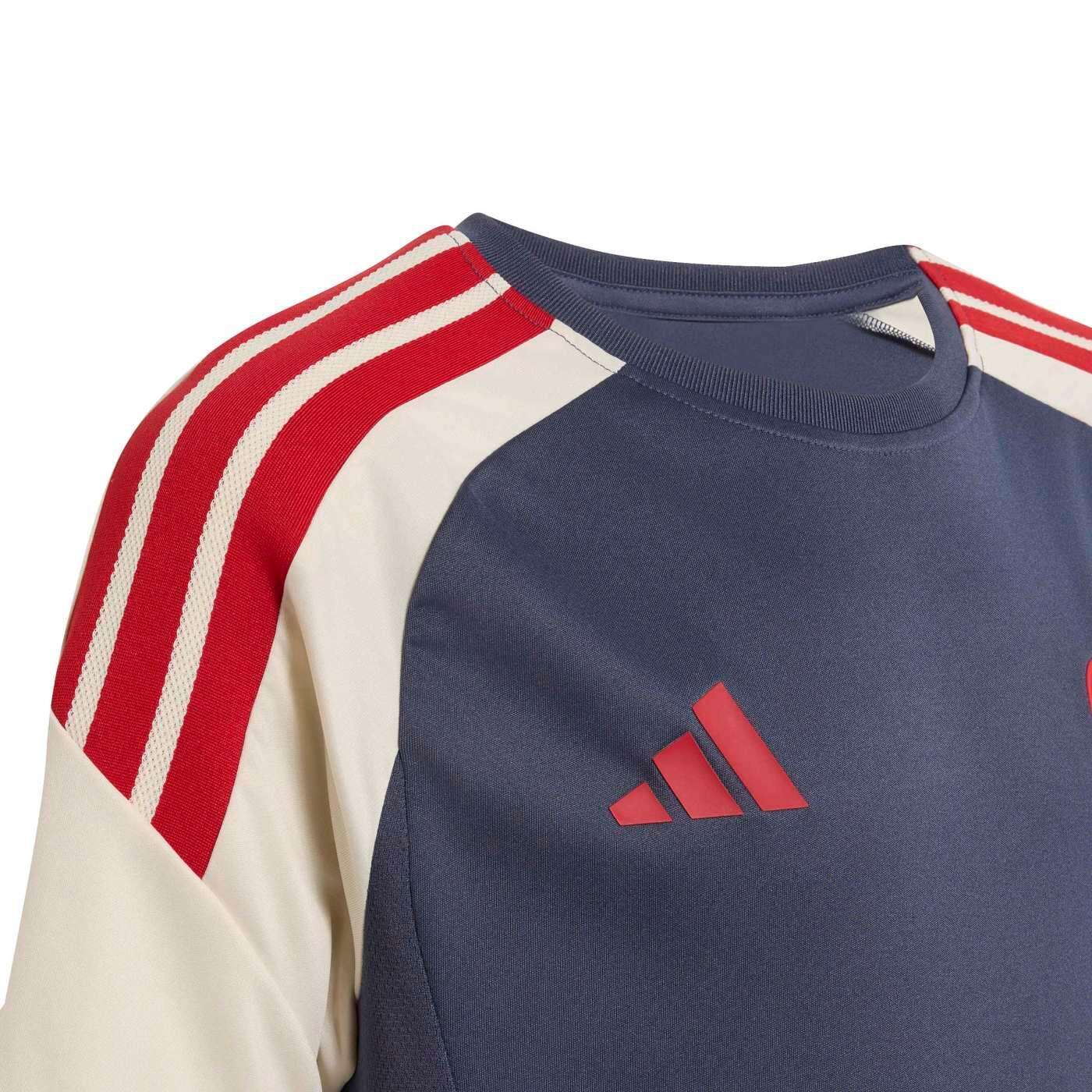Adidas Performance France Rugby T-shirt Voor Kinderen 4/5