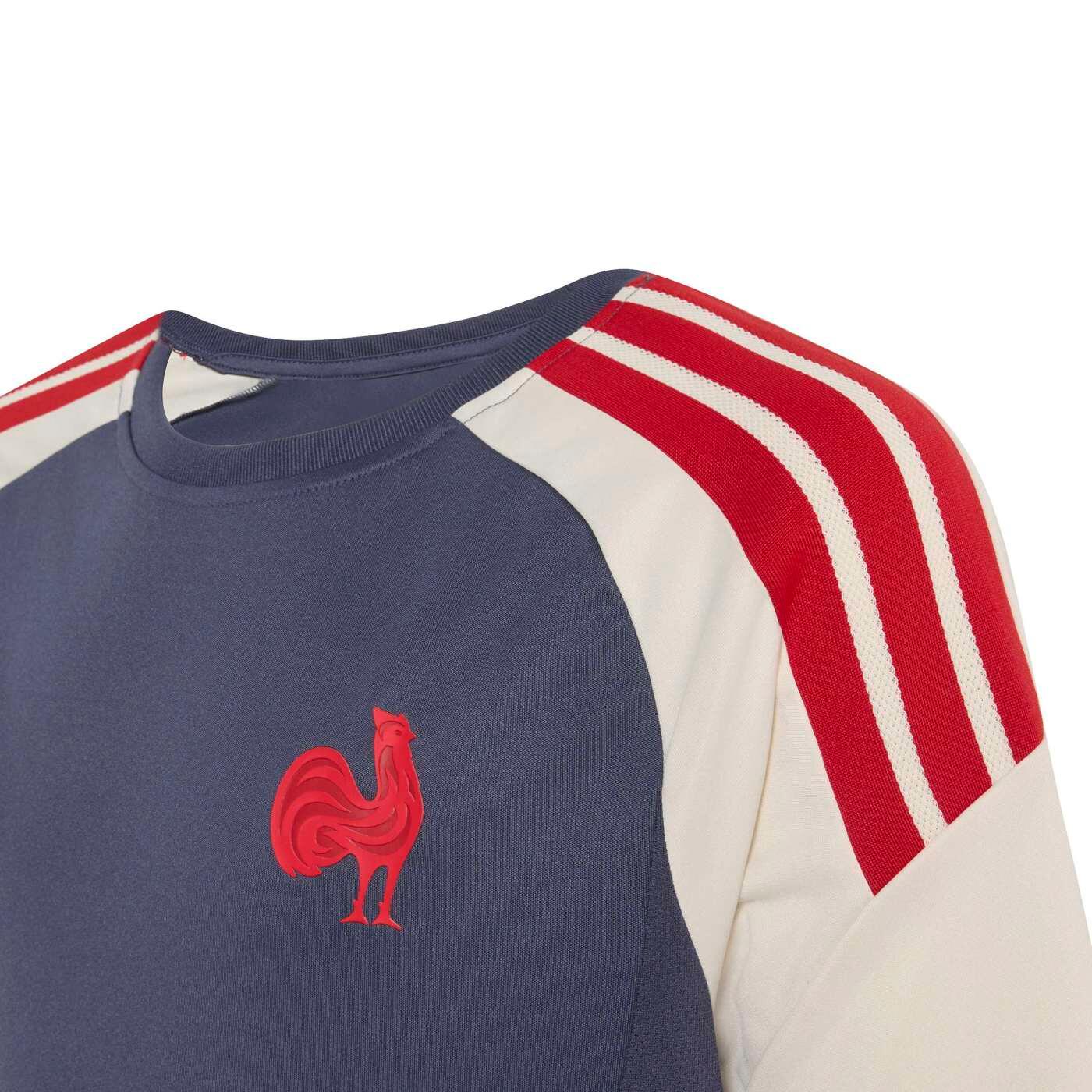 Adidas Performance France Rugby T-shirt Voor Kinderen 3/5