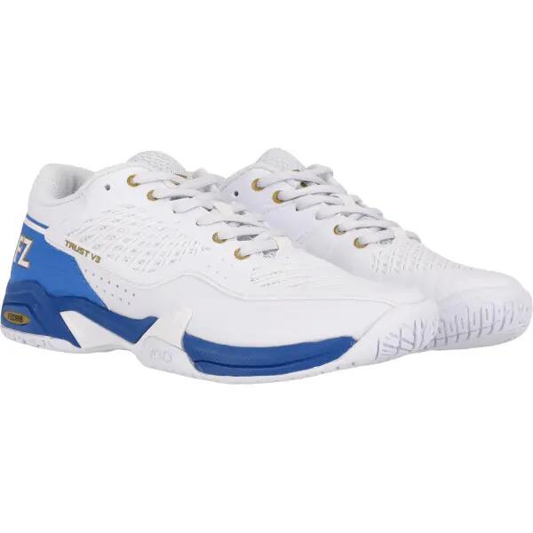 Chaussures - badminton - femmes - respirantes - trust v3 - blanc 4/4