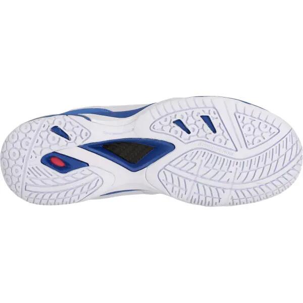 Chaussures - badminton - femmes - respirantes - trust v3 - blanc 3/4