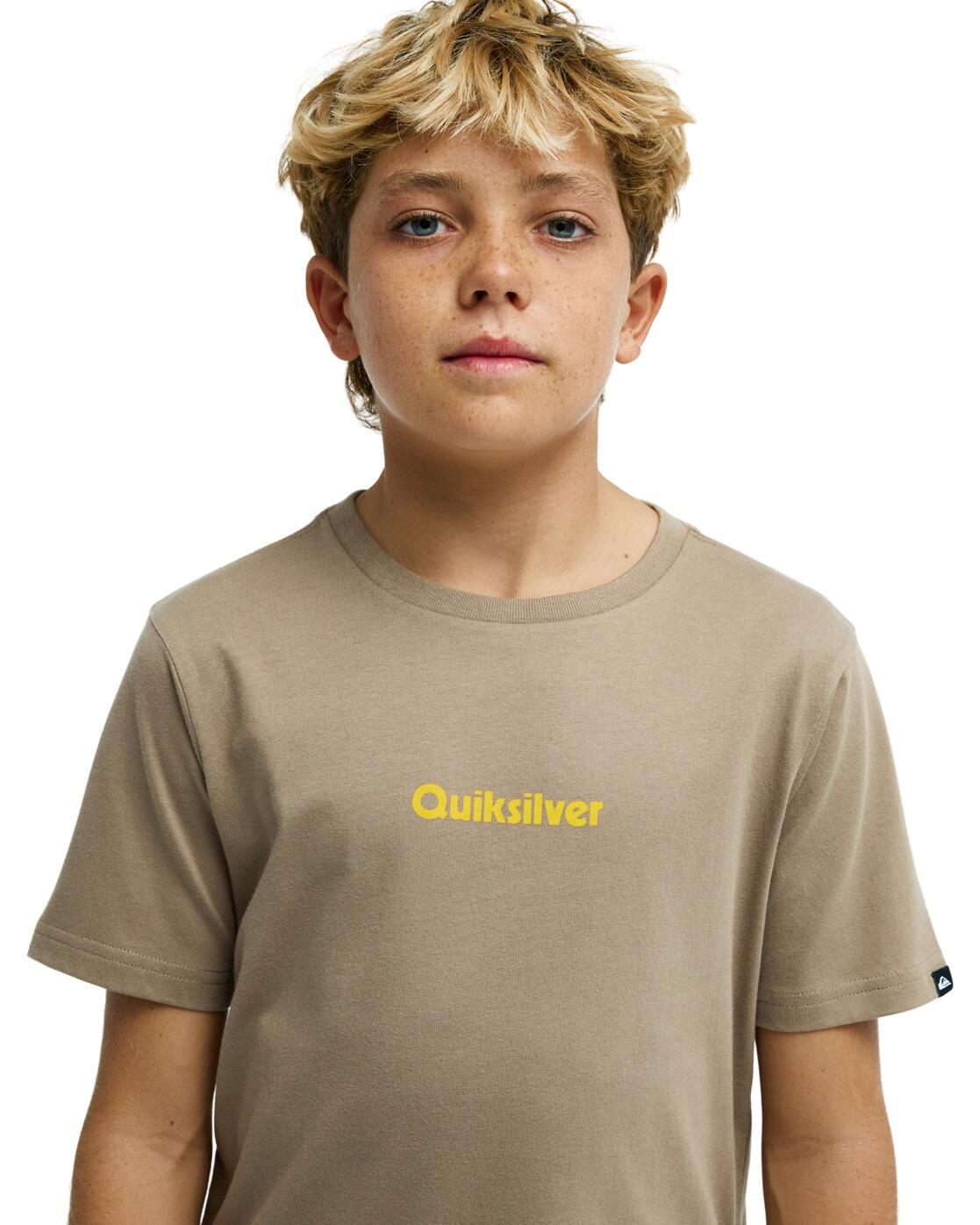 T-shirt met korte mouwen RAYS Braun Jongens 8-16 4/4