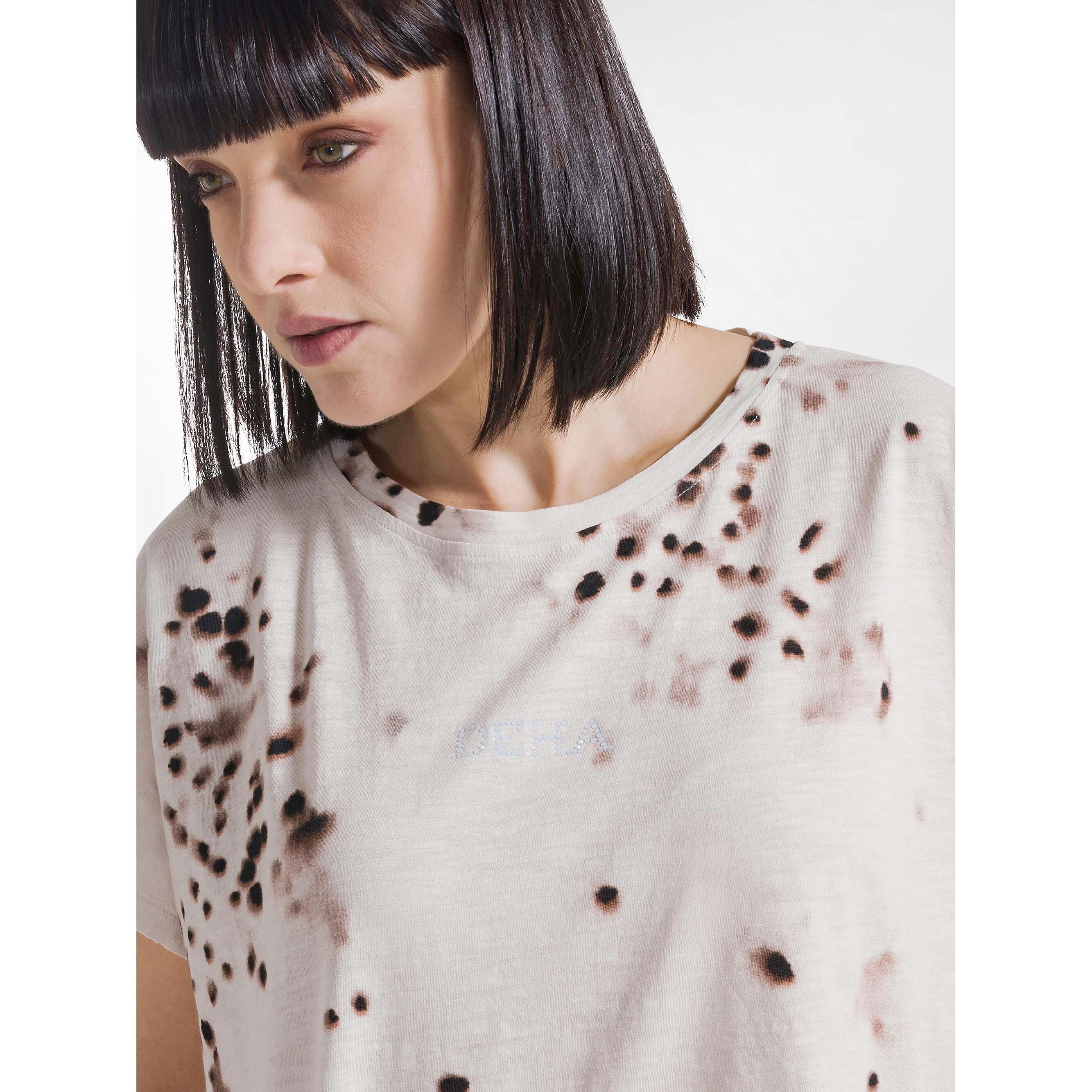 T-Shirt Deha Allover Flamme' Dame 5/5