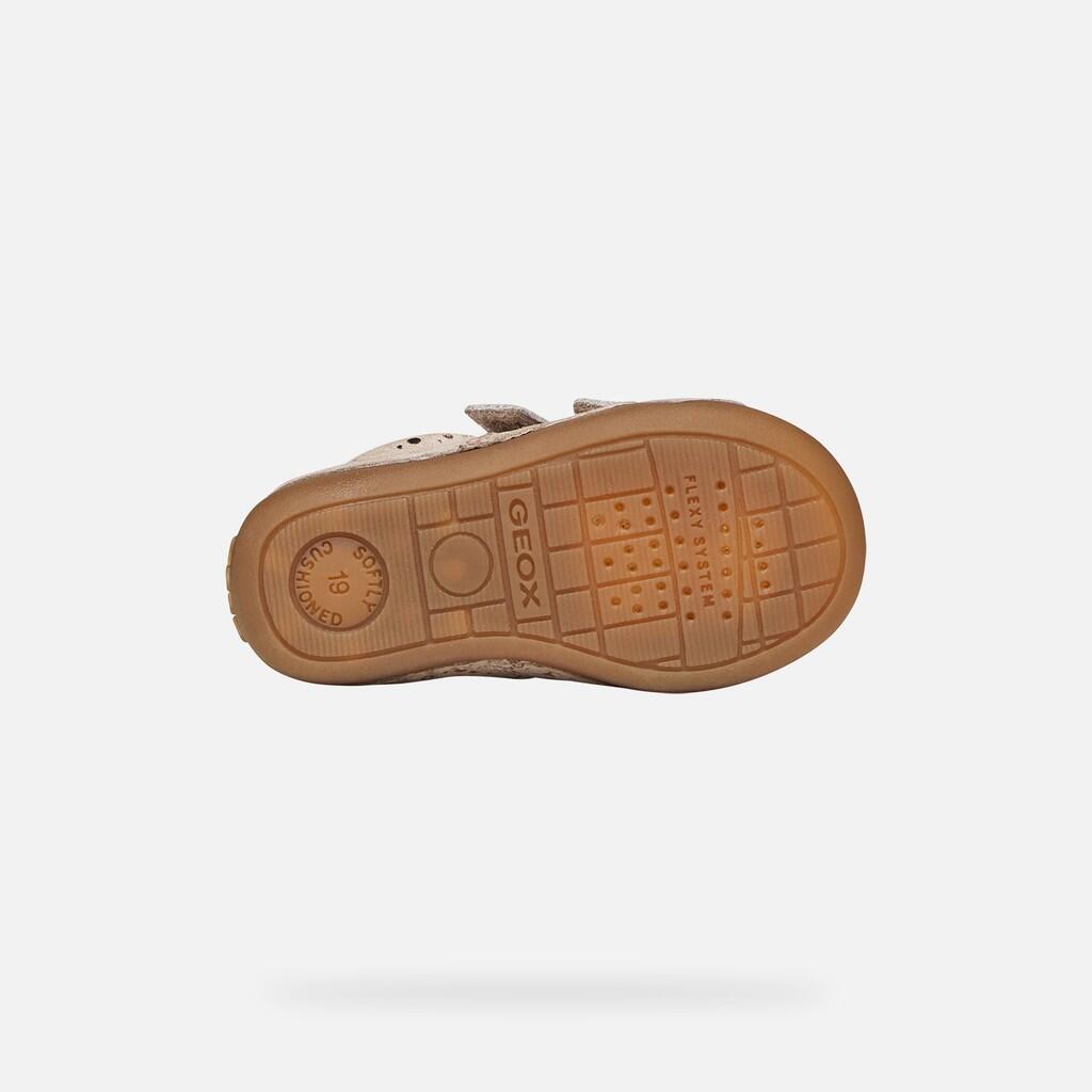 Premiers Pas Bébé Fille B TUTIM Beige Clair 7/7