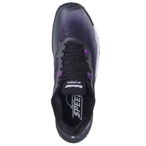 Damen - badminton - schuhe - leicht - shadow tour 5 - schwarz 4/5