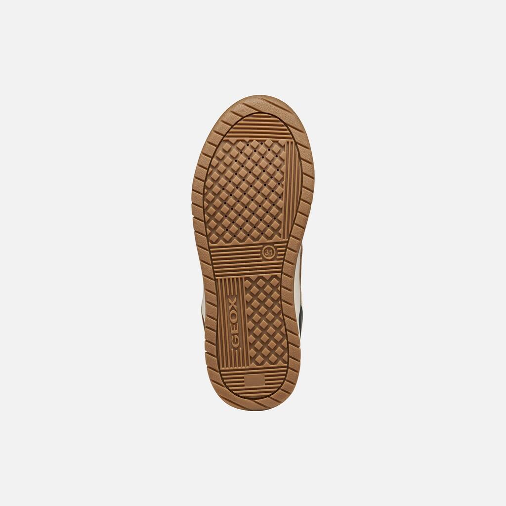 Baskets Garçon PERTH BOY Marron Clair 7/7