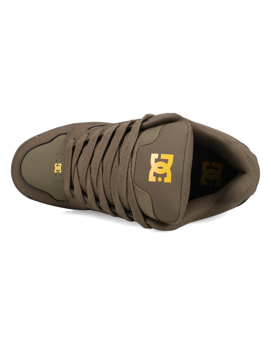 Skórzane buty dla Mężczyzn DC COILER Zielony 4/4